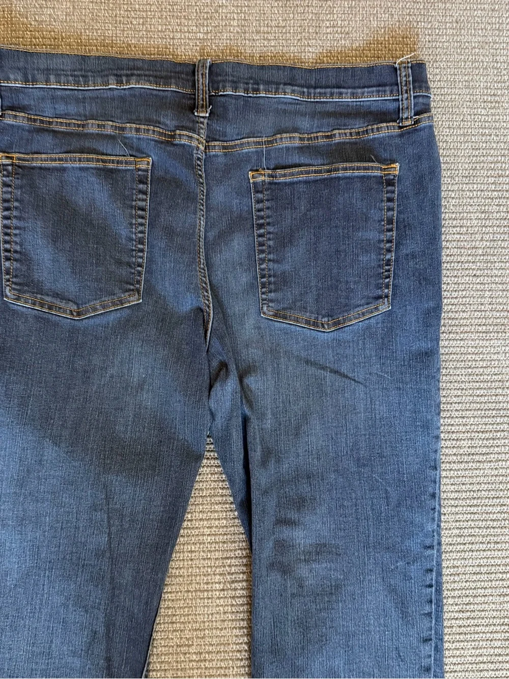 Goodfellow & Co Navy Slim Straight Jeans 38x32